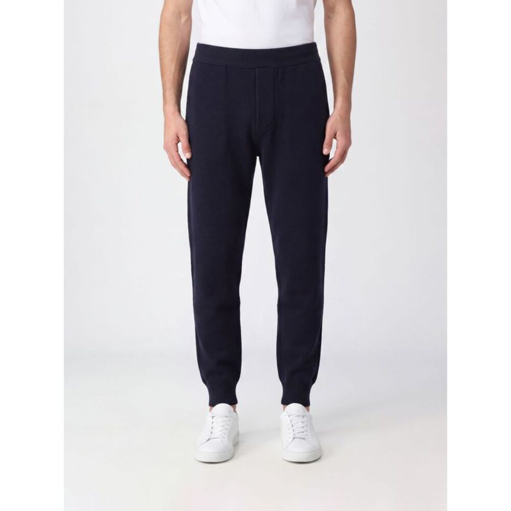 Dsquared2 Men Dsquared2 Viscose Blend Jogging Trousers With Elasticated Waist